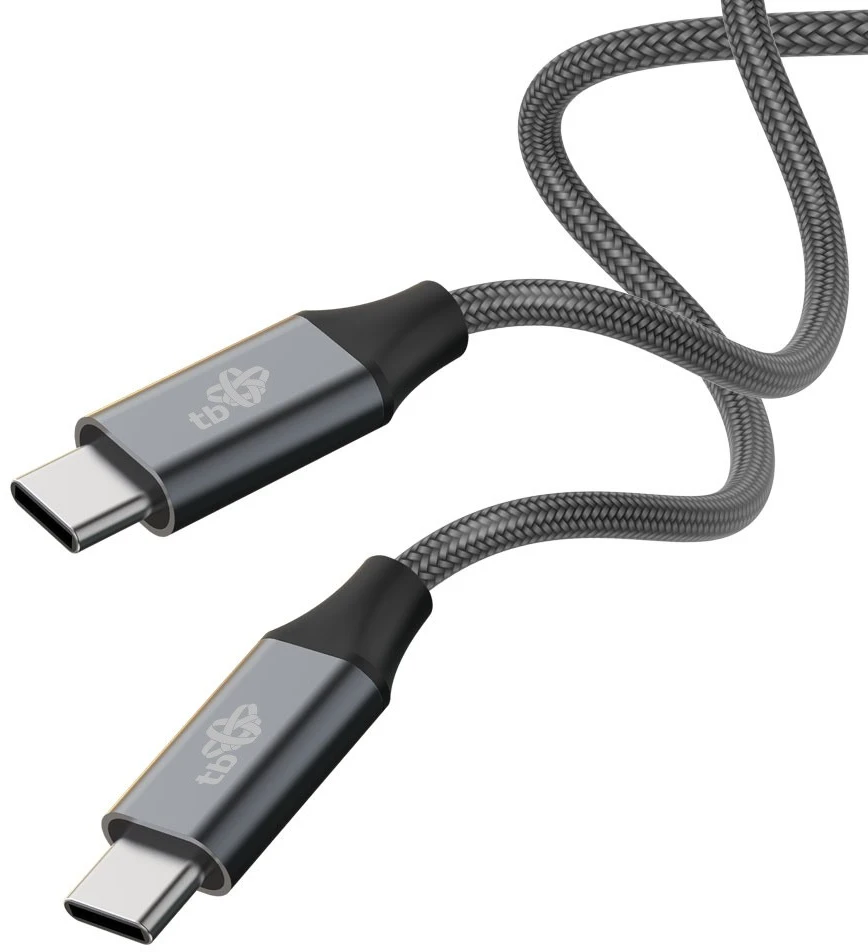 Kabelis USB TB C 3.1 100W 10G 4K 1m (AKTBXKUCC311W1B)