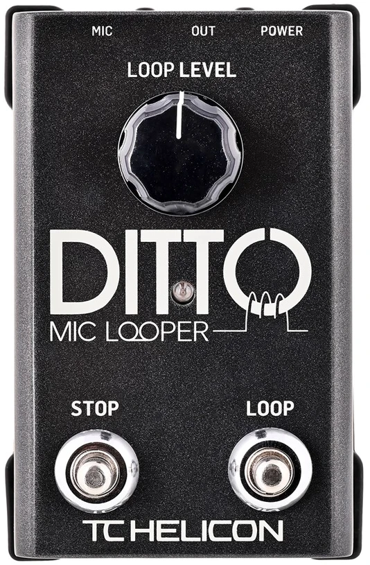 TLN TC Helicon Ditto Mic Looper mikrofono kilperis
