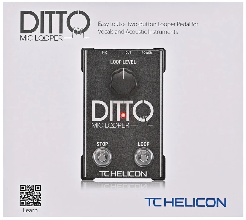 TLN TC Helicon Ditto Mic Looper mikrofono kilperis