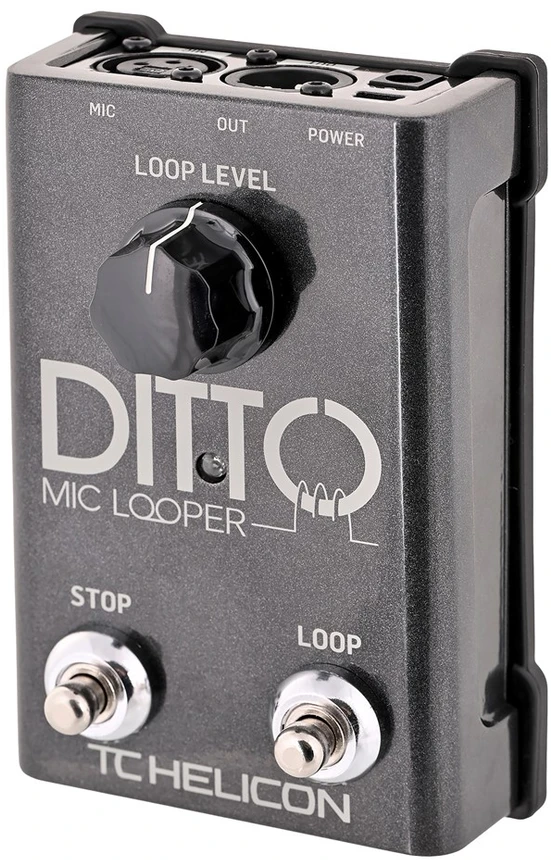 TLN TC Helicon Ditto Mic Looper mikrofono kilperis
