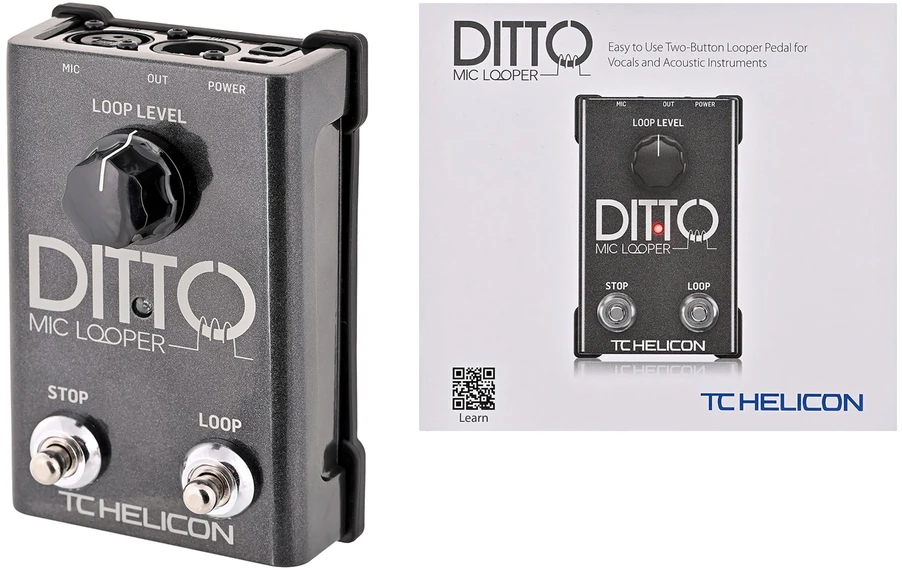 TLN TC Helicon Ditto Mic Looper mikrofono kilperis