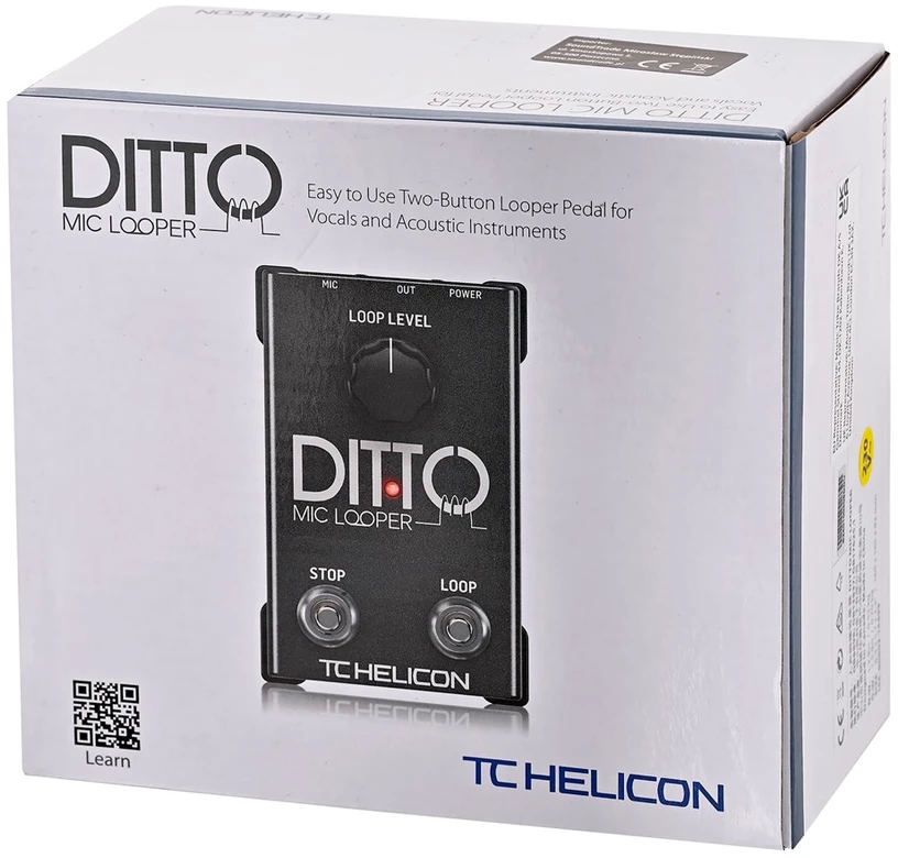 TLN TC Helicon Ditto Mic Looper mikrofono kilperis