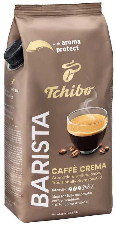 Tchibo Kavos pupelės barista caffe crema 1kg