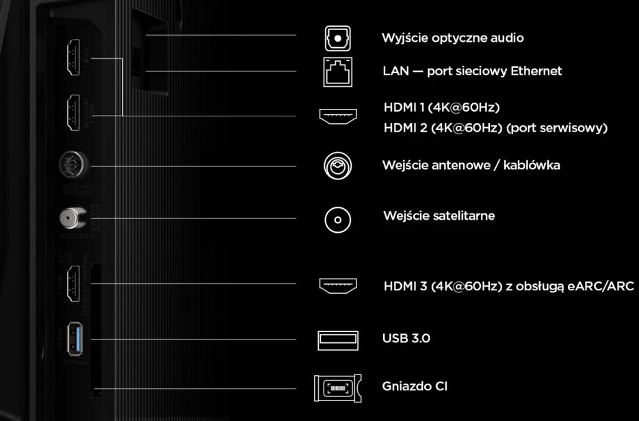 TCL Televizorius 55 cali led 55p6l