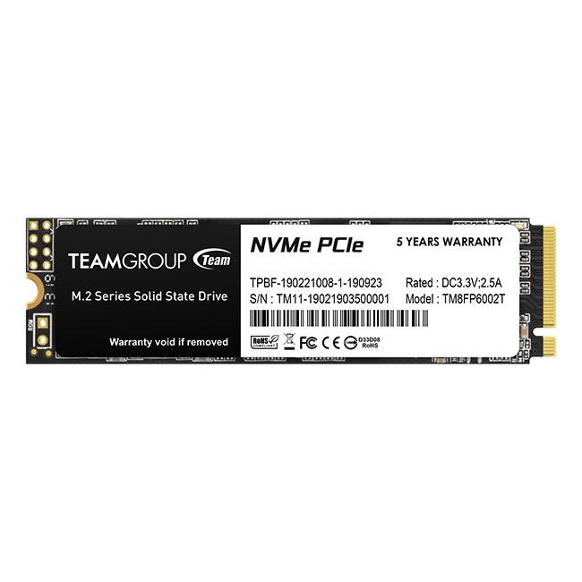 „Team Group MP33“ 256 GB, SSD – PCIe 3.0 x4, NVMe 1.3, M.2 2280
