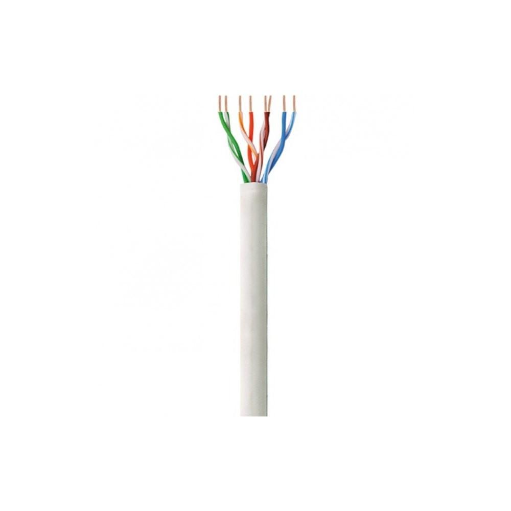 Techly Pro Instaliavimo kabelis TechlyPro Cat5e UTP 4x2 solid CCA 305m Pilkas