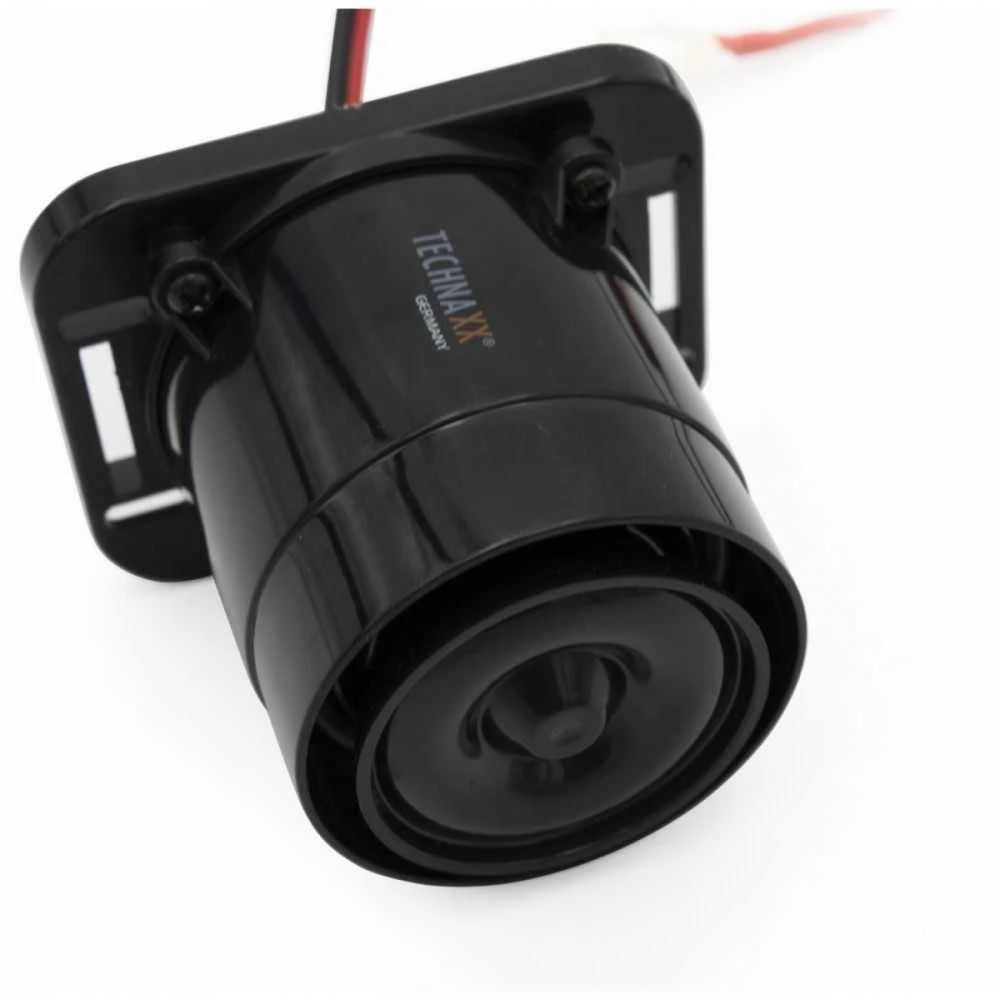 Alarm automobilinis Technaxx do 10m, pilot, USB (juoda)