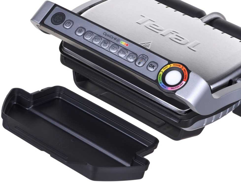Tefal optigrill gc712d34 kepsninė (uždaras stalas; 2000w; inox spalvos)