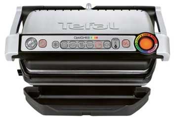 Tefal optigrill gc712d34 kepsninė (uždaras stalas; 2000w; inox spalvos)