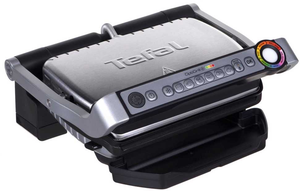 Tefal optigrill gc712d34 kepsninė (uždaras stalas; 2000w; inox spalvos)