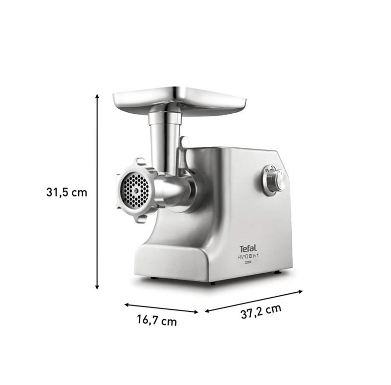 NULL Mėsmalė - Tefal NE858D38 Sidabrinis