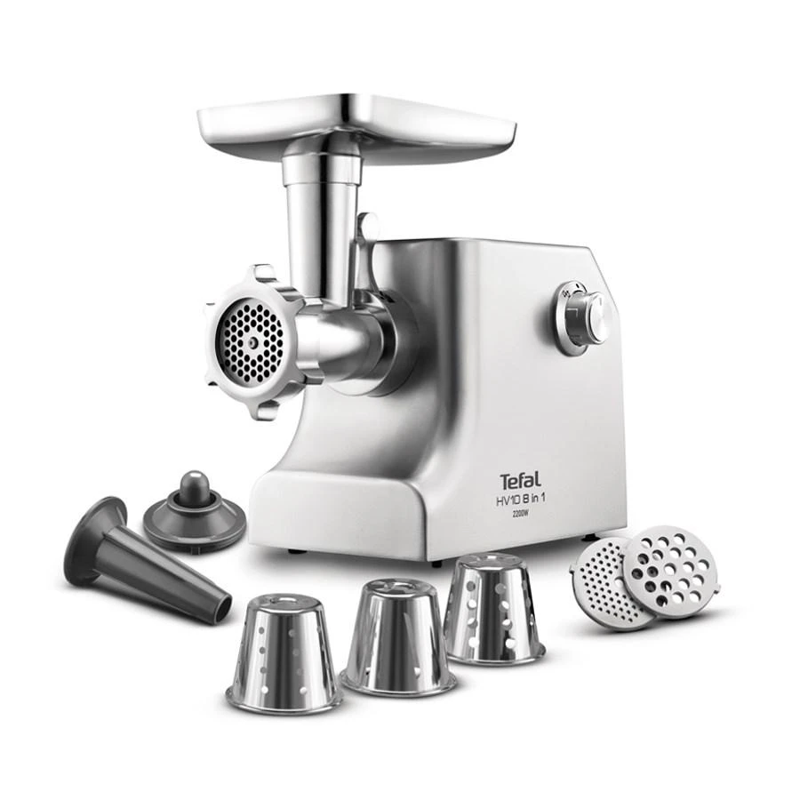 NULL Mėsmalė - Tefal NE858D38 Sidabrinis