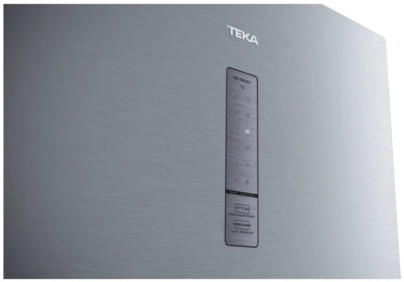 Šaldiklis Teka RSF 75640 SS Freestanding 273 L E Nerūdijantis plienas