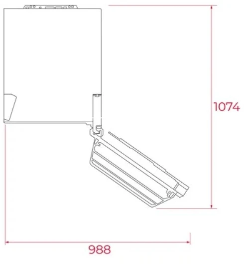 Šaldytuvas Teka NFL 355 SS Freestanding 310 L E Nerūdijantis plienas
