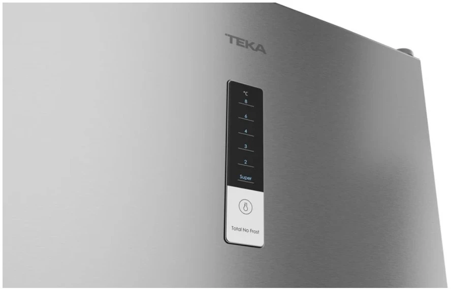 Šaldytuvas Teka NFL 355 SS Freestanding 310 L E Nerūdijantis plienas