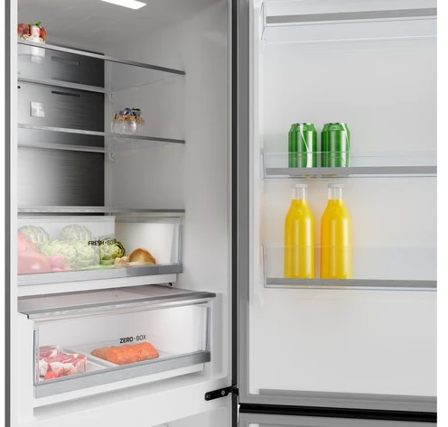 Šaldytuvas Teka RBF 64670 SS Laisvai pastatoma lodówka su dolnym zamrażalnikiem i technologija Total No Frost
