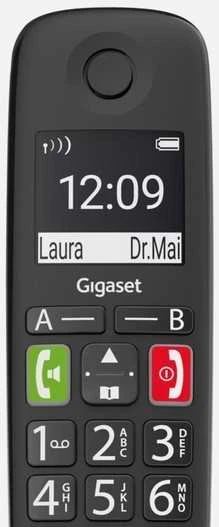 Telefonas belaidis gigaset e290a su sekretarką cyfrową