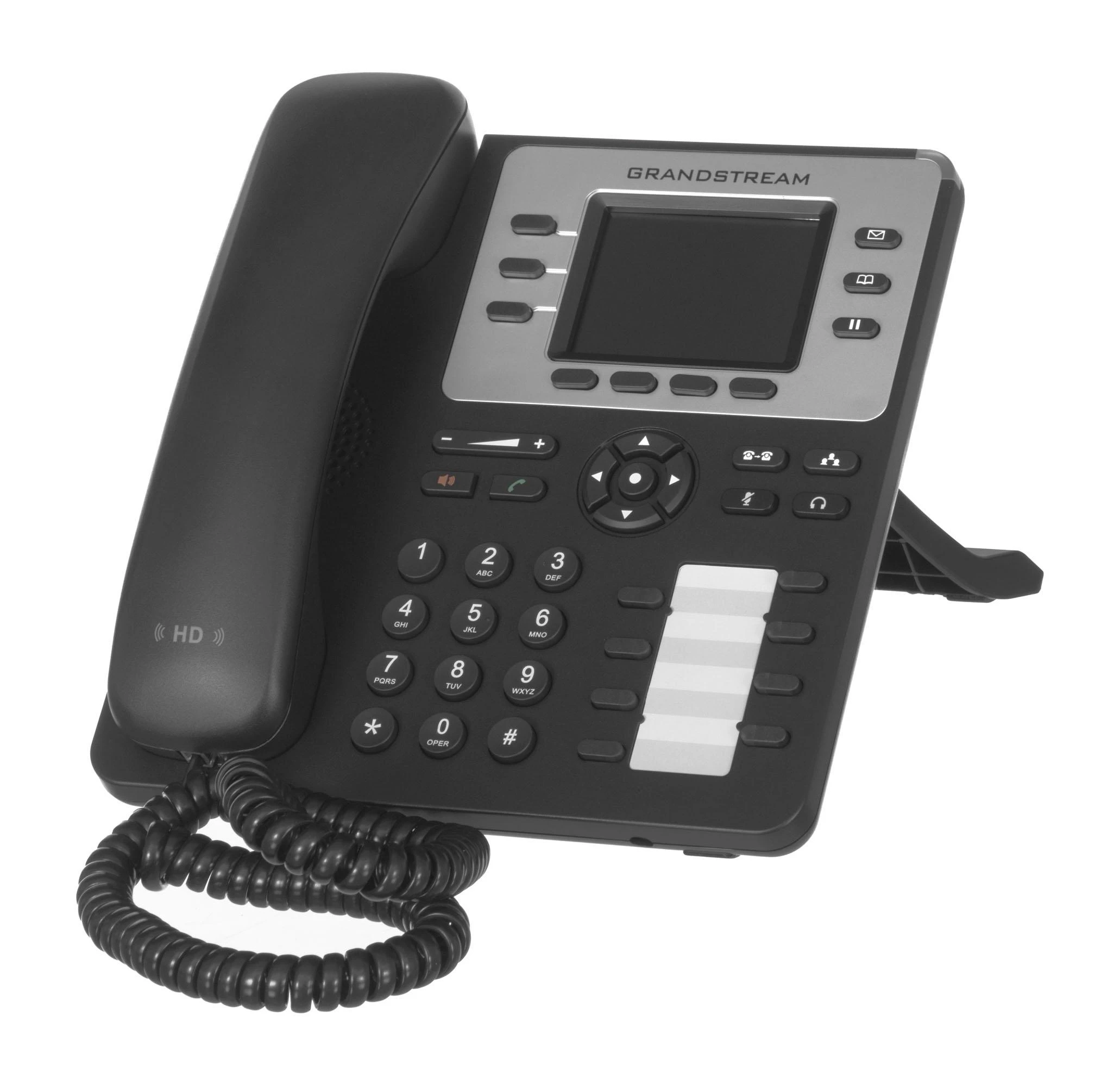 Grandstream GXP-2130 V2 VoIP SIP telefonas, spalvotas ekranas,
