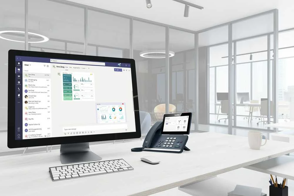 Yealink MP58 Microsoft Teams Edition IP telefonas Pilka LCD „Wi-Fi“