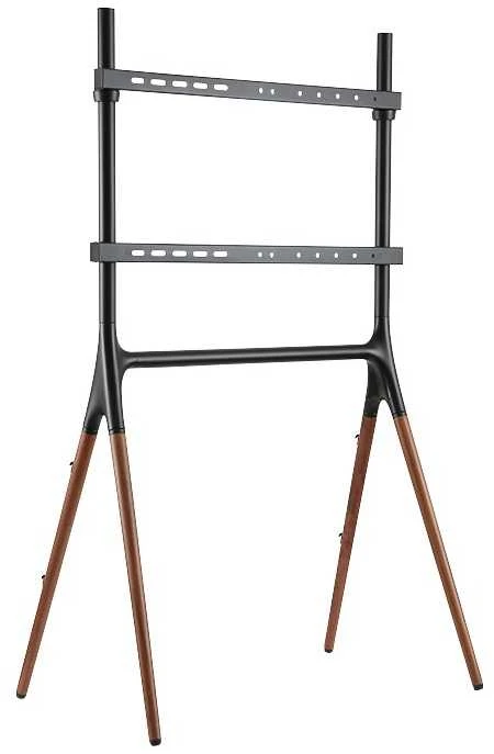 Laikiklis LOGILINK BP0078 - TV stovas su riešutmedžio medinėmis kojelėmis. 49-70