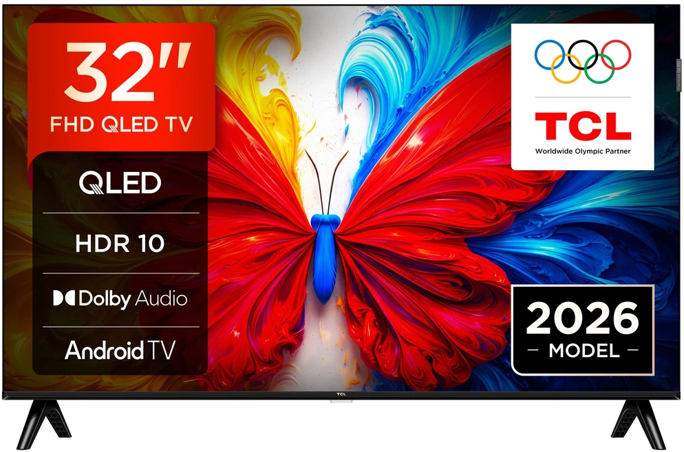 TCL S5L 32S5L TV 81.3 cm (32") Full HD Smart TV Wi-Fi Juodas 300 cd/m²
