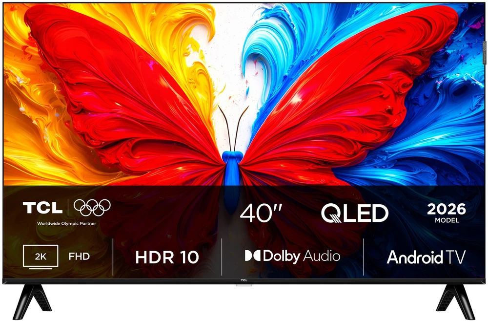 TCL S5L 40S5L TV 101.6 cm (40") Full HD Smart TV Wi-Fi Juodas 300 cd/m²