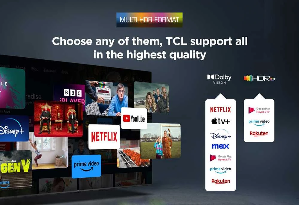Televizorius TCL 43P7K