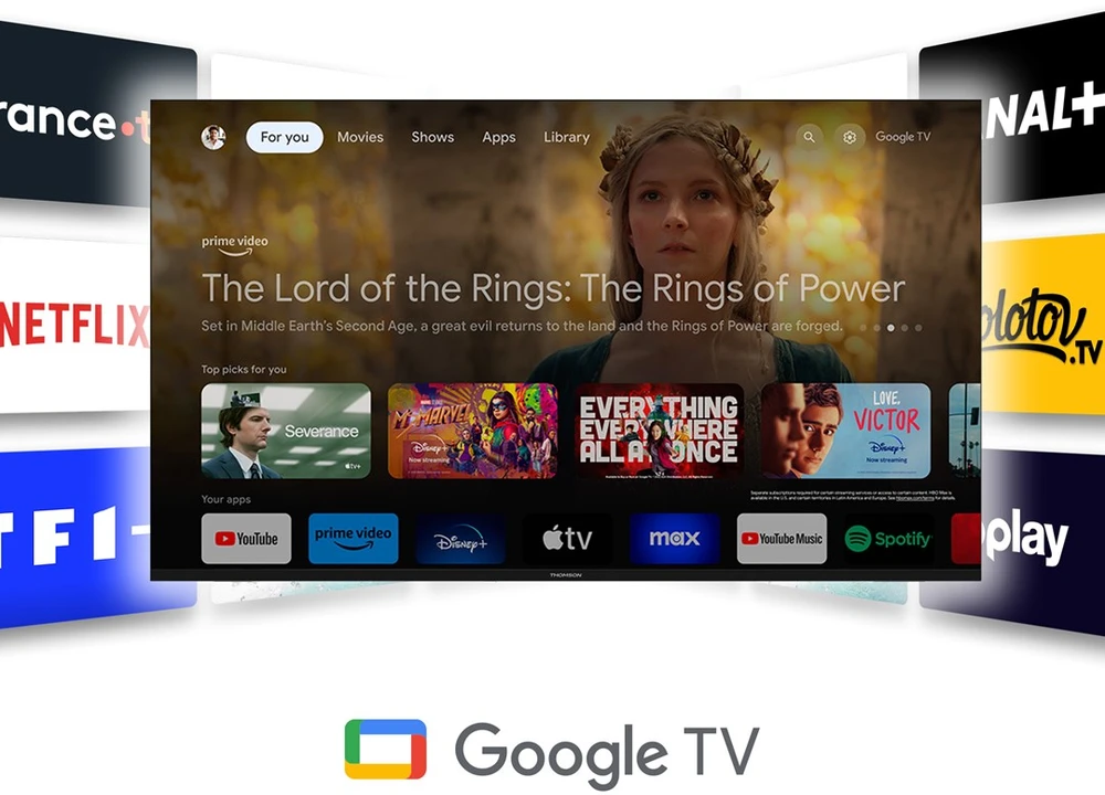 „THOMSON 50“ QLED UHD išmanusis „GOOGLE“ televizorius