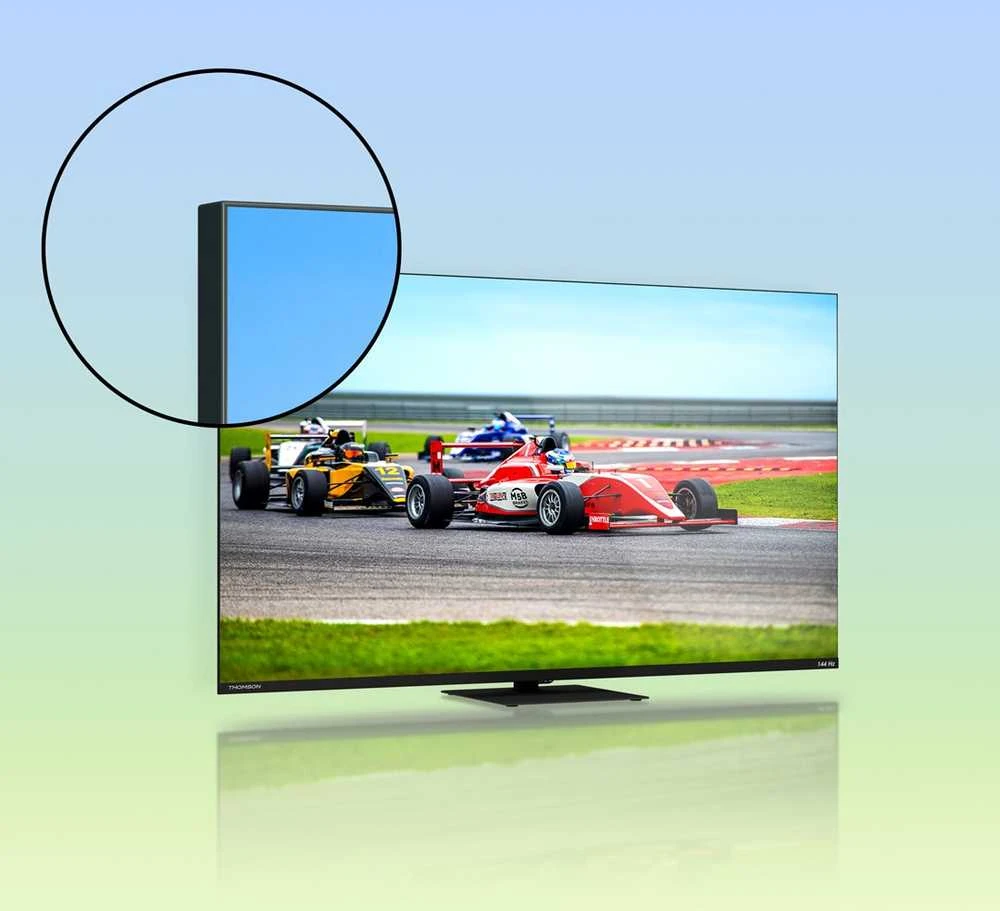 „THOMSON 55“ QLED PRO UHD išmanusis „GOOGLE“ televizorius