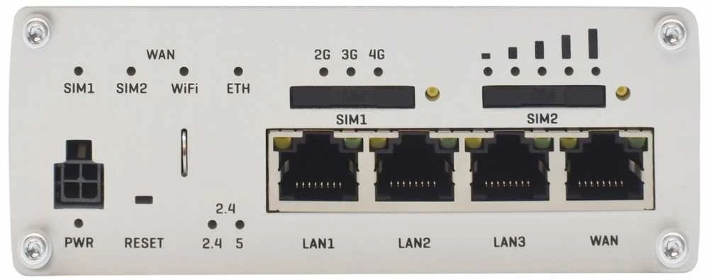 Šakotuvas Maršrutizatorius belaidis Teltonika RUTX11000000 (3G/4G/LTE SIM, 3G/4G/LTE USB, 2,4 GHz, 5 GHz)