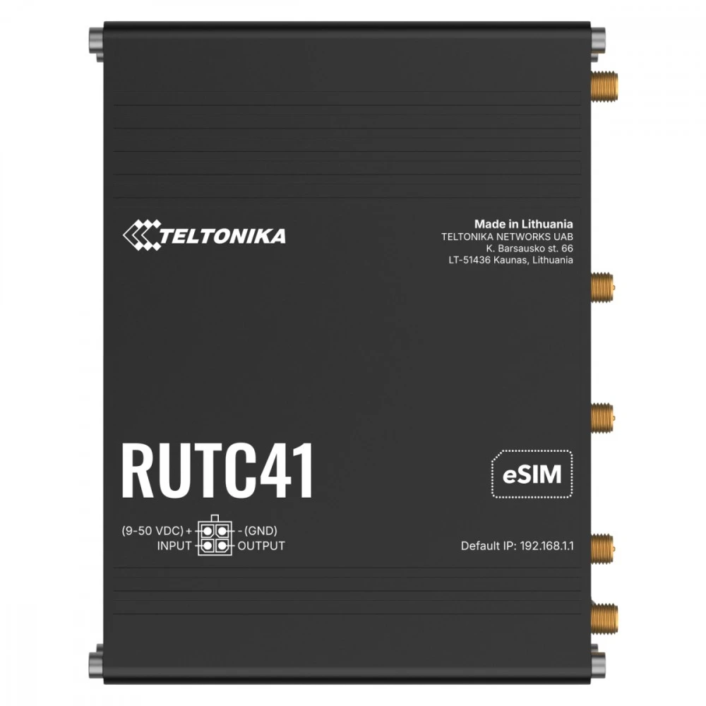 Teltonika Maršrutizatorius RUTC41 4G Edge Maršrutizatorius
