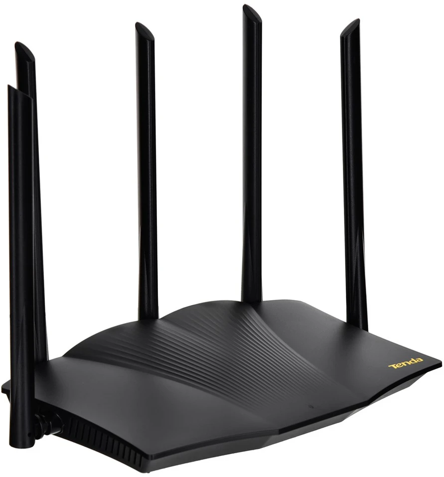 Tenda TX12 PRO bevielis maršrutizatorius Fast Ethernet Dviejų juostų (2,4 GHz / 5 GHz) Juodas