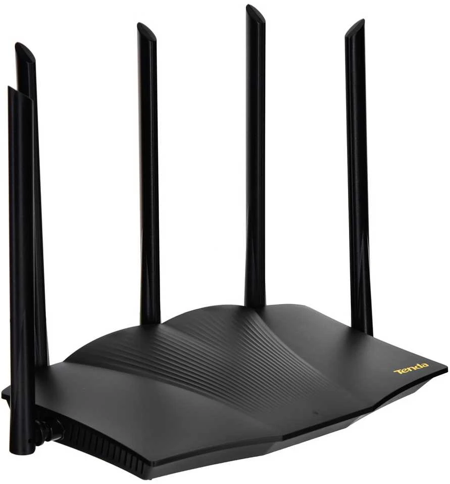 Tenda TX12 PRO bevielis maršrutizatorius Fast Ethernet Dviejų juostų (2,4 GHz / 5 GHz) Juodas