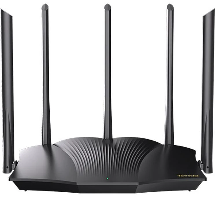 Tenda TX12 PRO bevielis maršrutizatorius Fast Ethernet Dviejų juostų (2,4 GHz / 5 GHz) Juodas