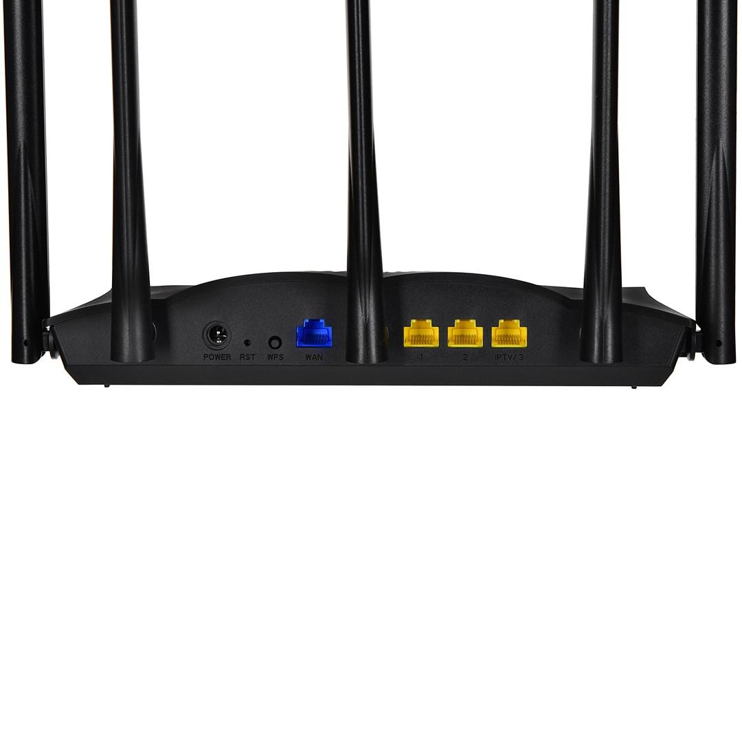 Tenda TX12 PRO bevielis maršrutizatorius Fast Ethernet Dviejų juostų (2,4 GHz / 5 GHz) Juodas