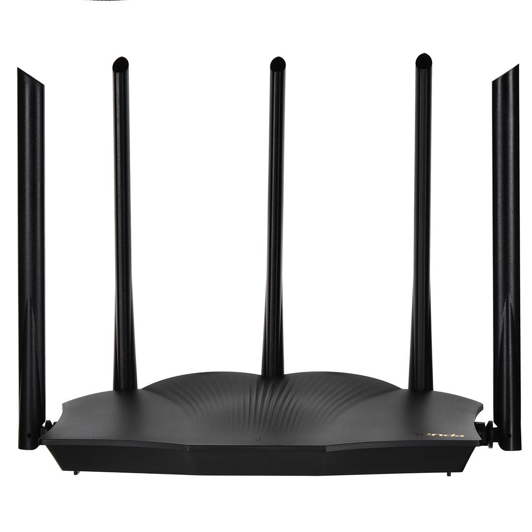 Tenda TX12 PRO bevielis maršrutizatorius Fast Ethernet Dviejų juostų (2,4 GHz / 5 GHz) Juodas