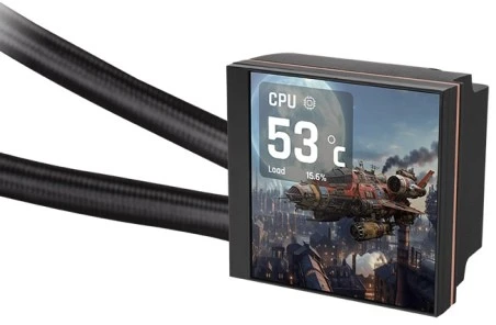 Thermaltake MAGFloe 420 Ultra AIO skysčio aušintuvas, juodas
