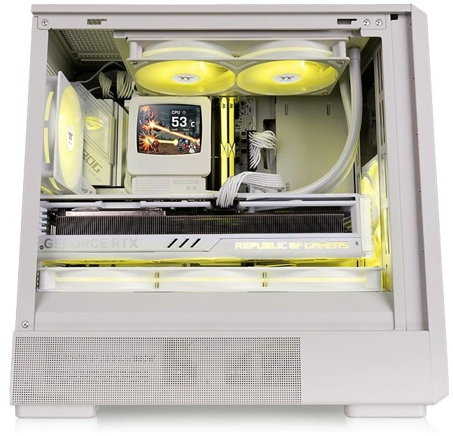 Thermaltake vandens aušinimas - aio retro 240 ultra argb lcd