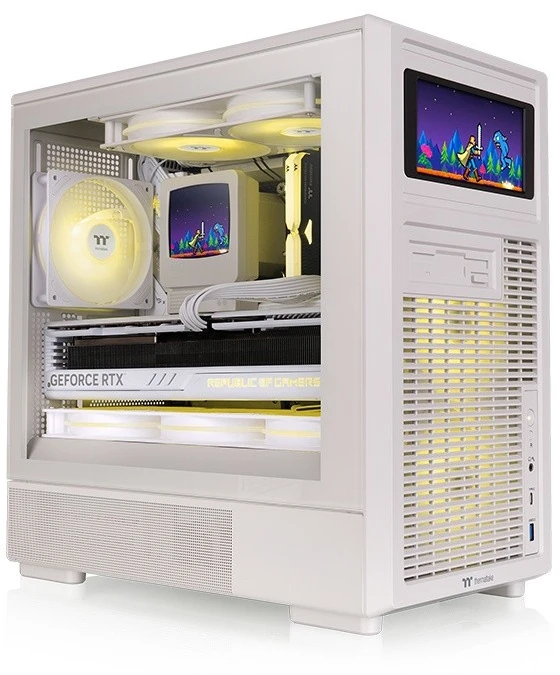 Thermaltake vandens aušinimas - aio retro 240 ultra argb lcd