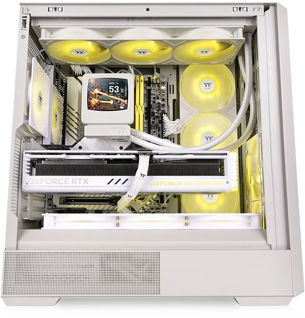 Thermaltake vandens aušinimas - AIO retro 360 ultra ARGB LCD