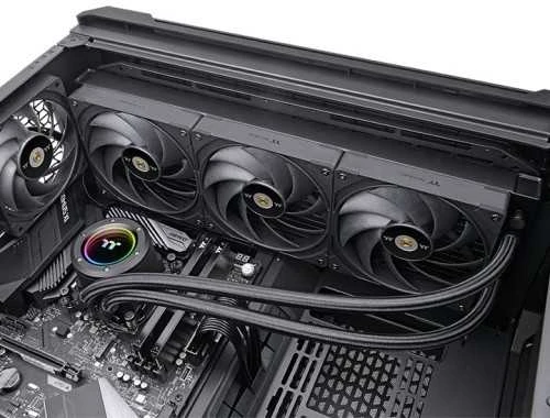 Thermaltake Vandens aušinimas - „Toughliquid 420 EX Pro ARGB“ (3x140 mm) varinis procesoriaus blokas