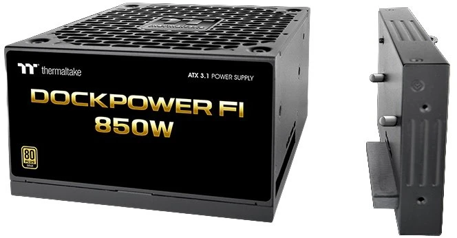 Thermaltake Maitinimo šaltinis - dockpower fi 850 W auksinis modulinis ATX 3.1 Gen5