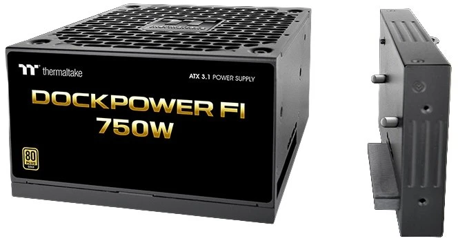 Thermaltake Maitinimo šaltinis - dockpower fi 750 W auksinis modulinis ATX 3.1 Gen5