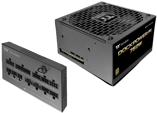 Thermaltake Maitinimo šaltinis - dockpower fi 750 W auksinis modulinis ATX 3.1 Gen5