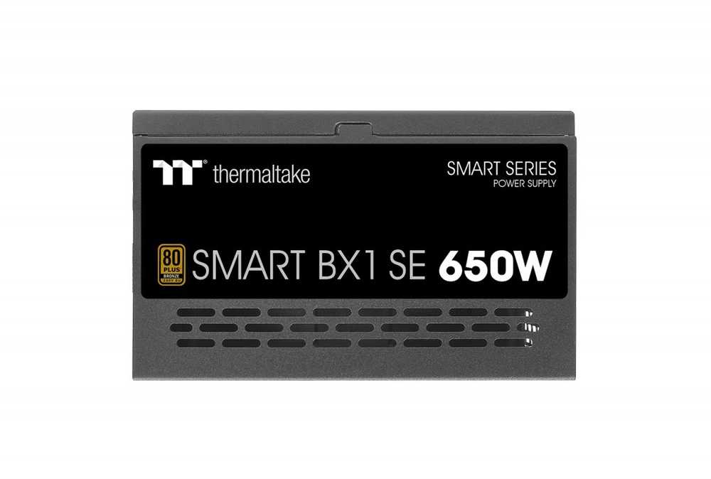 Maitinimo šaltinis Thermaltake Smart BX1 SE 80+ Bronze EU Bulk 650 W (PS-TTP-0650NNSABE-1)