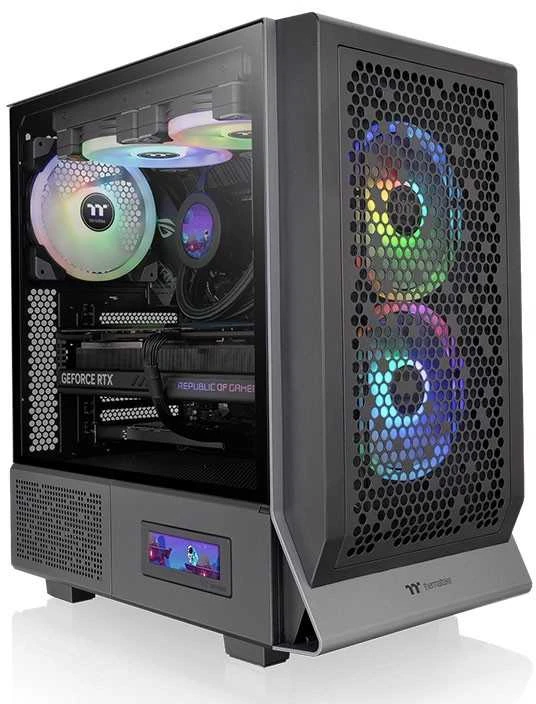 Thermaltake Ceres 300 TG ARGB Juodas