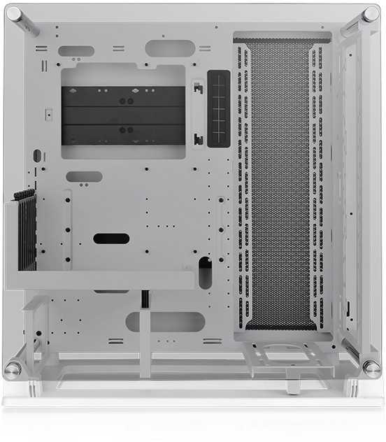 Thermaltake Obudowa - core p3 pro grūdintas stiklas - sniego leidimas