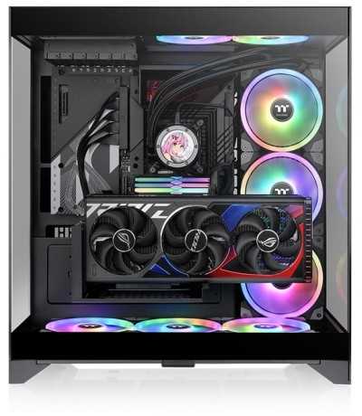 Thermaltake Korpusas - CTE E550 TG - juodas