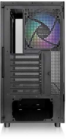 Thermaltake View 270 grūdintas stiklas, stiklinė pusė, ventiliatorius ct140 - juodas