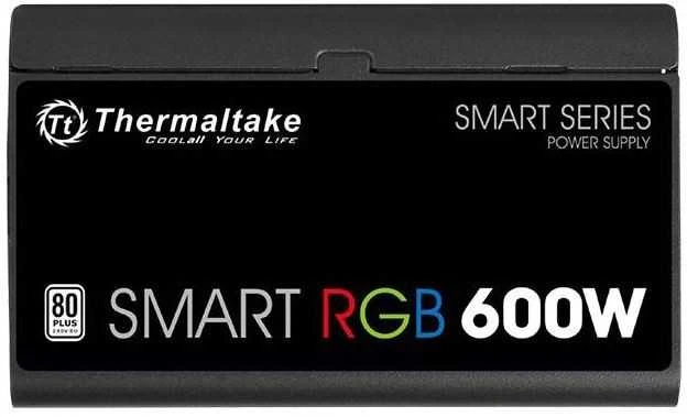Maitinimo šaltinis Thermaltake Smart 600W RGB PS-SPR-0600NHSAWE-1 (600 W, aktyvus, 120 mm)